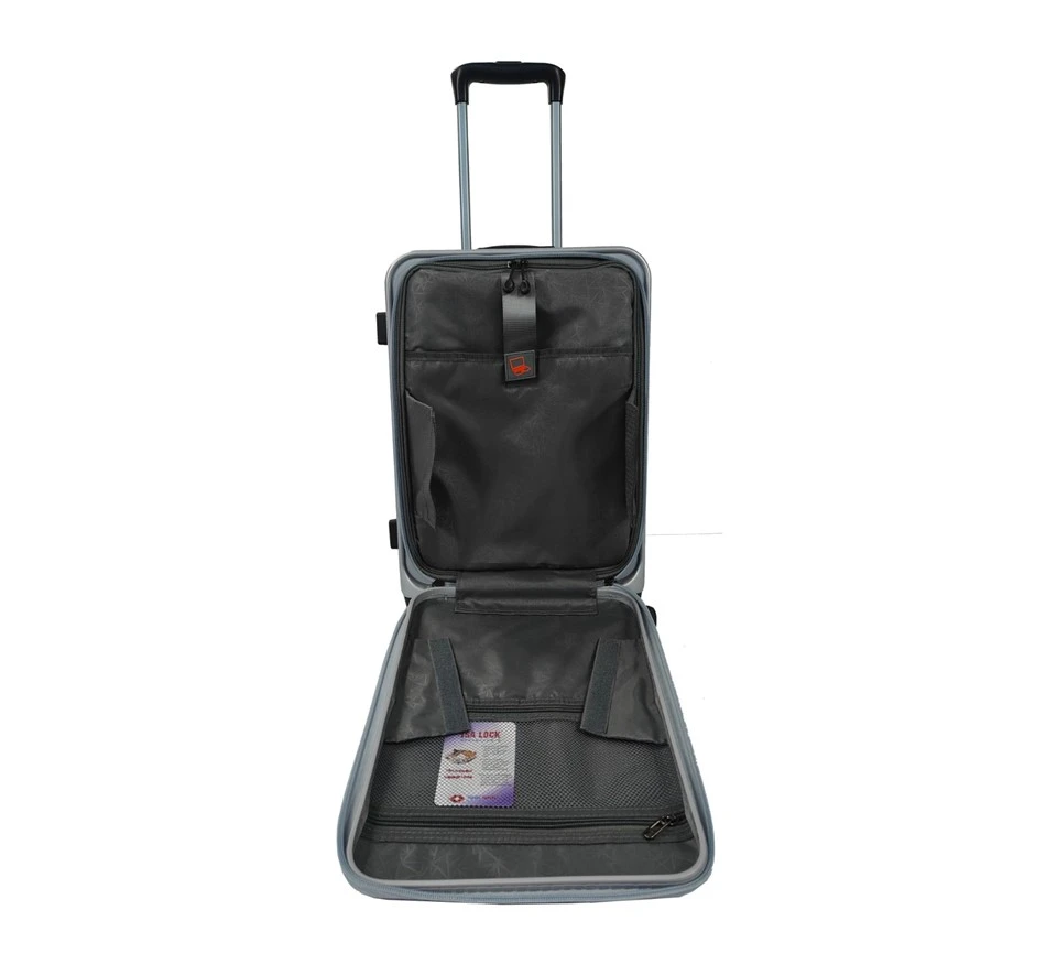 Cabin Travel Front Open Trolley Suitcase